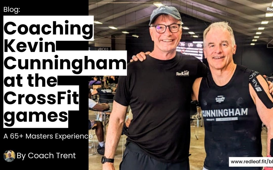 Coaching Kevin Cunningham at the CrossFit Games